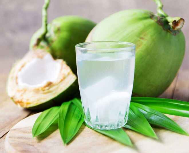 what does coconut water taste like